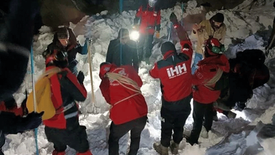 Bingöl'de çığ düştü: Bir kişi aranıyor