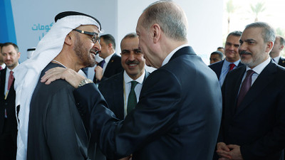 Zirvenin onur konuğu Erdoğan, Al Nahyan ile görüştü!