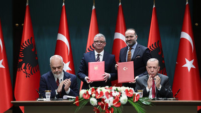 Türkiye ile Arnavutluk arasında 6 anlaşma imzalandı