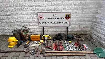 Jandarmadan kaçak kazı baskını!