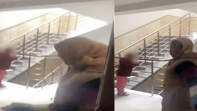 Kadın hırsız yanındaki çocuğundan da utanmadı! Evde kimse yok sanınca olanlar oldu