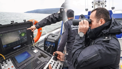 Marmara'da batan geminin mürettebatını arama çalışmaları sürüyor! Su altı robotu da devrede