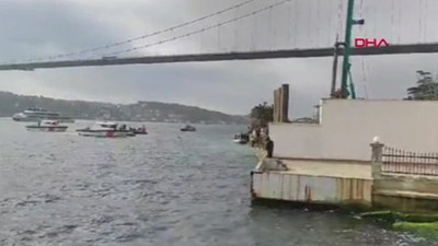 İstanbul Ortaköy'de kahreden haber! Denize düşen 2 kişiden 1'i hayatını kaybetti