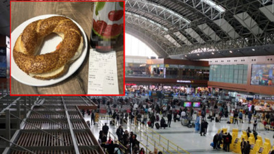 Sabiha Gökçen'de 1 simit ve 1 meyve suyunun fiyat pes dedirtti! Ücreti dudak uçuklattı