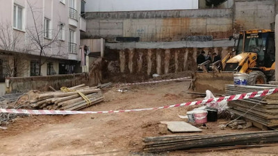 Sancaktepe'de inşaat kazısında göçük! 1 işçi hayatını kaybetti
