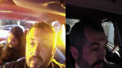 Taksicinin sabır sınavı! Kadın yolcu önce küfretti sonra camı yumrukladı