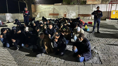 Jandarmadan düzensiz göçmen operasyonu