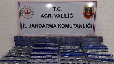 Jandarmadan dev operasyon! Piyasa değeri 27 milyon TL...