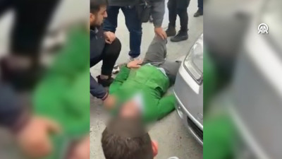 Büyükçekmece'de kavga esnasında silahla vuruldu, kameralar böyle kaydetti