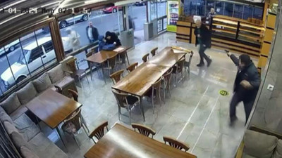 Esnaflar arasında çıkan tartışma kanla bitti! İşte cinayet anının görüntüleri...