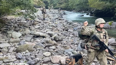 Hudut Kartalları sınırda kuş uçurtmuyor! Yunanistan'a kaçacakken yakalandılar