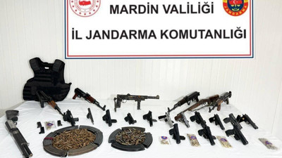 Mardin'de silah kaçakçılığına geçit verilmedi! Suç aletleri ele geçirildi