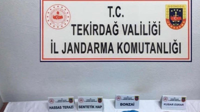 Jandarma ekibinden şok baskın! Çeşit çeşit uyuşturucu madde ele geçirildi