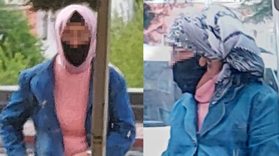 Kadın kıyafeti giyerek çocukları takip eden kişi yakalandı