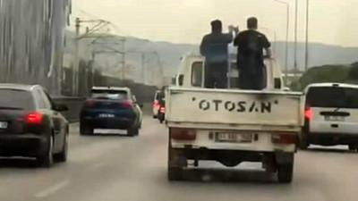 Bursa'da tehlikeli halay böyle kaydedildi