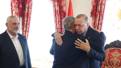 Cumhurbaşkanı Erdoğan ile Haniye görüşmesi sonrası İsrail'den skandal paylaşım