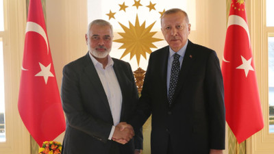 Cumhurbaşkanı Erdoğan, İsmail Haniye'yi kabul edecek