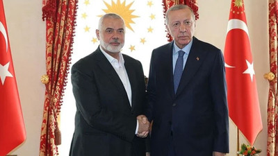 Cumhurbaşkanı Erdoğan Haniye ile görüştü