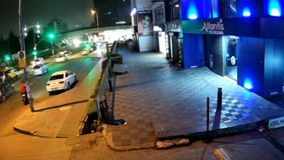 Haraç çetesi ‘Can Dalton’ların saldırısı kamerada