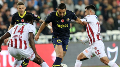 Fenerbahçe Sivas'ta ağır yara aldı