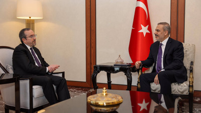 Bakan Fidan, ABD Dışişleri Bakanlığı Müsteşarı Bass'ı kabul etti