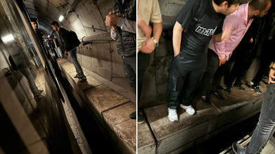 İstanbul’da metro arızalanınca yolcular tünelde yürüdü