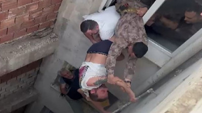 Ailesini rehin alan firari böyle yakalandı
