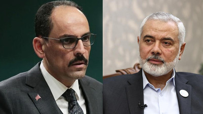 MİT Başkanı Kalın, Hamas lideri Haniyye ile görüştü
