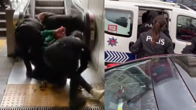 Mecidiyeköy'de şaka gibi olay! Oturun izni biten Kenyalı kadın soyunarak polise direndi