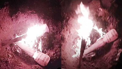 Aksaray'da korkunç olay! Ölen borçlusunun mezarını açtı, mezarı ateşe verip cesedi yakmak istedi