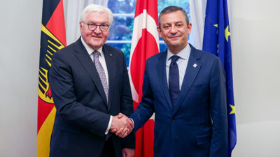 Almanya Cumhurbaşkanı Steinmeier ile CHP Genel Başkanı Özel görüştü
