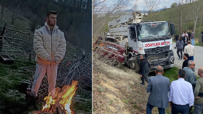 Samsun'da öldüren kaza! Beton pompası aracıyla çarpıştı