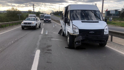 Tekirdağ’da servisler çarpıştı: 16 yaralı