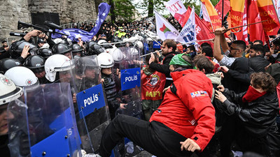İstanbul'daki 1 Mayıs kutlamalarında 28 polis yaralandı