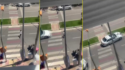 Hatıra kalsın diye oğlunu çekerken araba çarptı