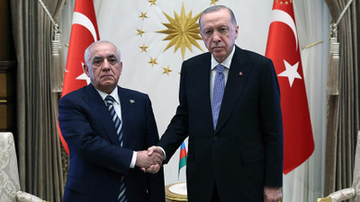 Cumhurbaşkanı Erdoğan, Azerbaycan Başbakanı Asadov'u kabul etti