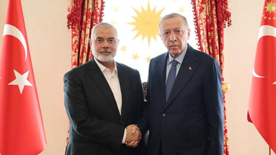 Erdoğan, Hamas lideri Heniyye ile görüştü