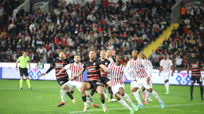 Gaziantep FK-Hatayspor karşılaşmasında galibiyet yok