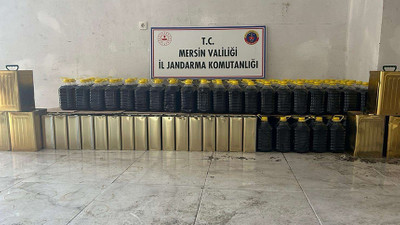 Jandarmadan sahte zeytinyağı operasyonu! Tonlarca ürün ele geçirildi