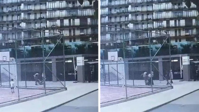 Sokakta tartıştığı kadını çocuğunun yanında tekme tokat dövdü!