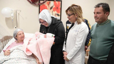 Kahreden detay: 2019'un ilk bebeğiymiş!