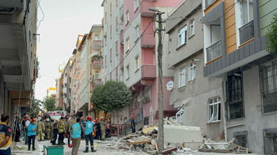 Bahçelievler’de 4 katlı bina çöktü