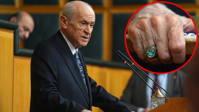 MHP lideri Bahçeli’nin dikkat çeken yüzüğü