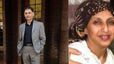 Önce eşini sonra kendini vurdu