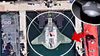 ABD'nin "Manta Ray" adlı gizli sualtı aracı Google Haritalar'da görüntülendi!
