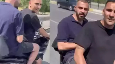 Ambulansın önünü motosikletle kesen 2 şüpheli yakalandı