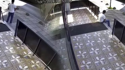 Müdür yardımcısını öldürmüştü: Cinayet önce görüntüleri çıktı