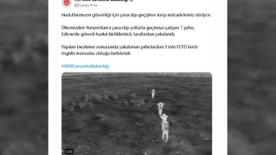 Yunanistan'a geçmeye çalışan 5 FETÖ mensubu yakalandı
