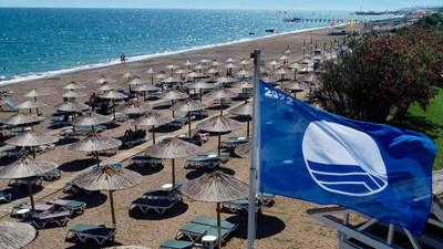 Türkiye mavi bayraklı plaj sayısıyla dünyanın 3'üncüsü