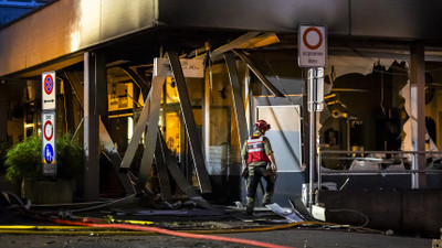 Kapalı otoparkta patlama: 2 ölü, 11 yaralı